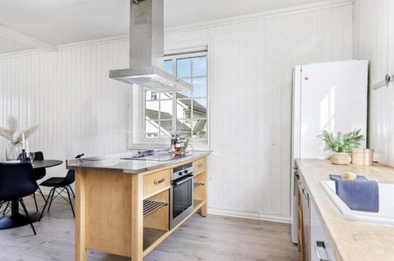 Lys Og Sentral Leilighet Med Terrasse Og Hage Lejlighed Lillehammer Eksteriør billede