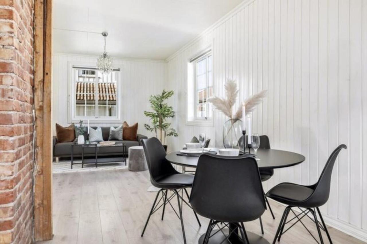 Lys Og Sentral Leilighet Med Terrasse Og Hage Lejlighed Lillehammer Eksteriør billede